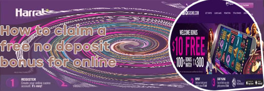Online casino free signup bonus no deposit