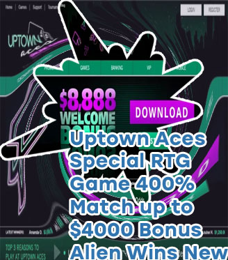 Uptown aces casino sign up bonus